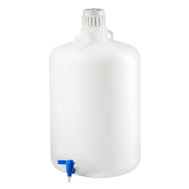 Nalgene™ LDPE, Round Carboy with Spigot, 10-50 L