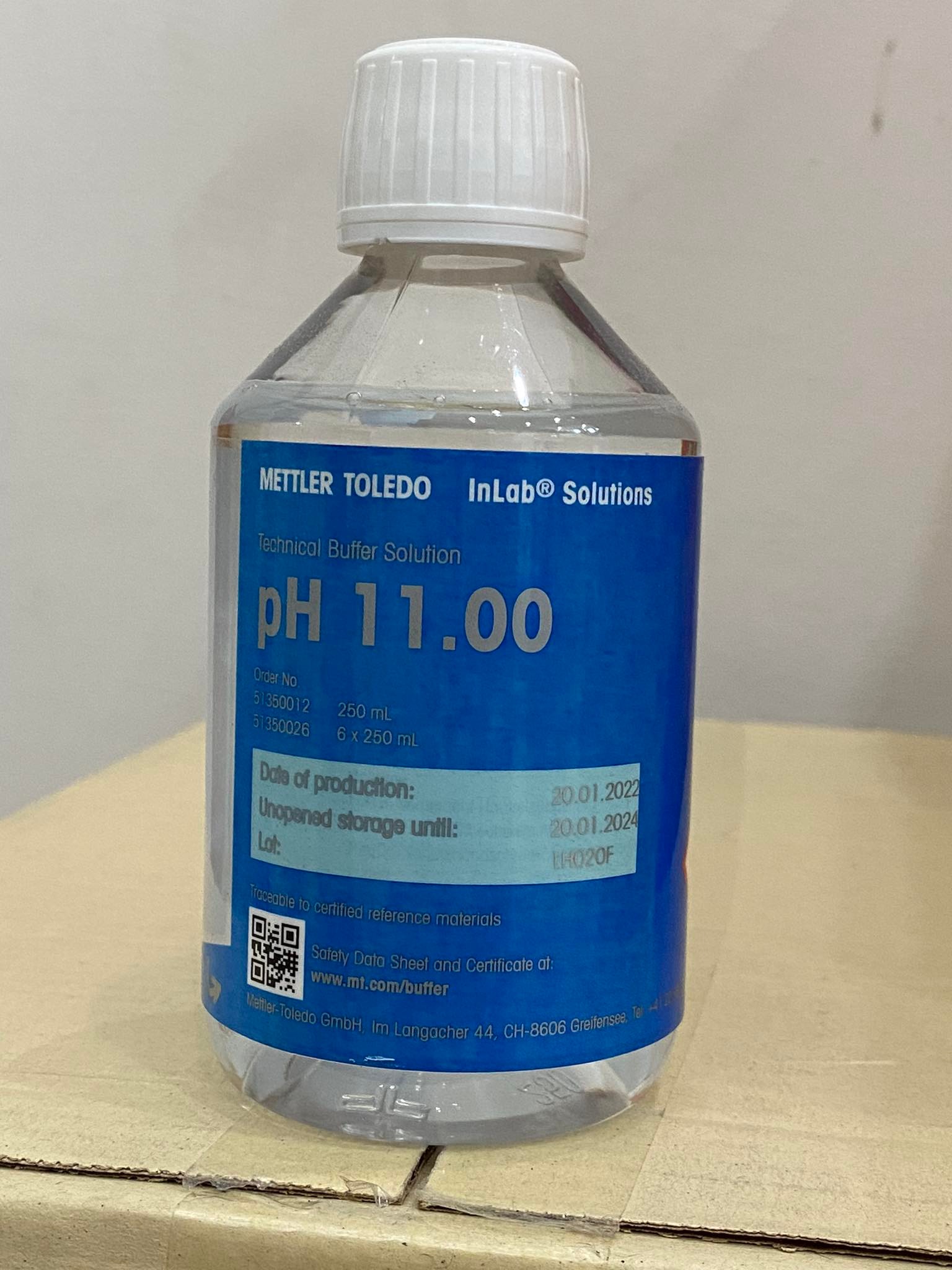 สารละลายบัฟเฟอร์ buffer solution น้ำยามาตรฐาน แล็ป วัลเล่ย์ สารเคมี