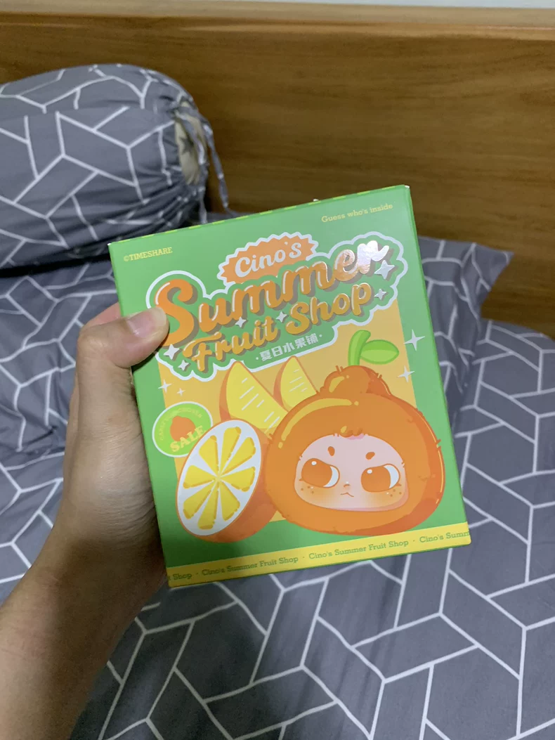 Sweet TimeShare Summer Fruit Shop Cino Plush Blind Box กล่องสุ่มผลไม้ cino's summer fruit shop