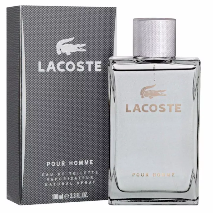 น้ำหอมแท้100% LACOSTE POUR HOMME EDT ขนาด 100 มล.